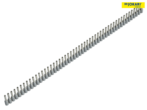Jokari - Wire End Sleeves 0.75 x 8mm Grey 500 Piece