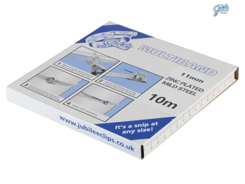 Jubilee - Multiband Mild Steel 11mm 10m Pack