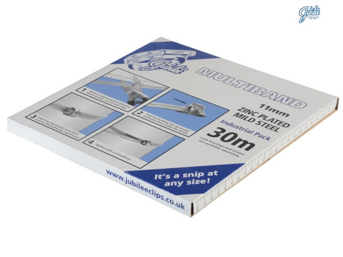 Jubilee - Multiband Mild Steel 11mm 30m Pack
