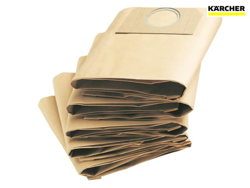 Karcher - Dust Bags for A2234 A2200 MV2 and WD2 Vacuum Pack of 5