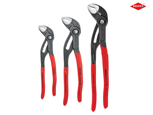 Knipex - Cobra® Waterpump Pliers 3 Piece Set (180mm  250mm & 300mm)