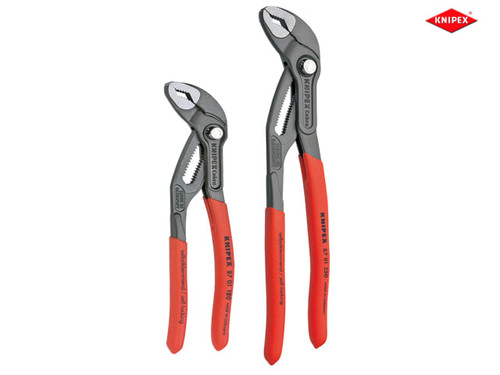 Knipex - Cobra® Waterpump Pliers 2 Piece Set (180mm & 250mm)