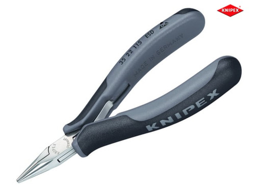 Knipex - ESD Electronics Half Round Jaw Pliers 115mm