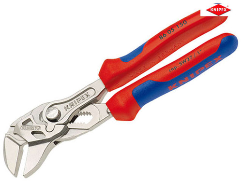 Knipex - Plier Wrench  Multi-Component Grip 150mm - 27mm Capacity