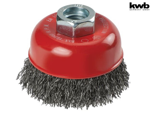 KWB - Crimped Steel Cup Brush 60mm x M14