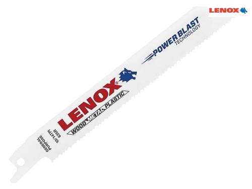 LENOX - 1769340-635R General Purpose Reciprocating Saw Blade 150mm 10/14 TPI (Pack 5)