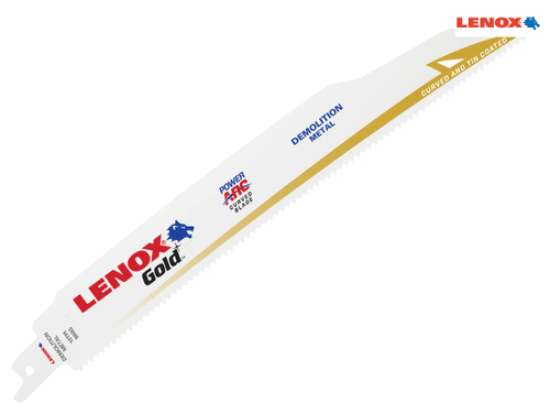 LENOX - 960GR Gold® Demolition Reciprocating Saw Blades 230mm 10 TPI (Pack 5)