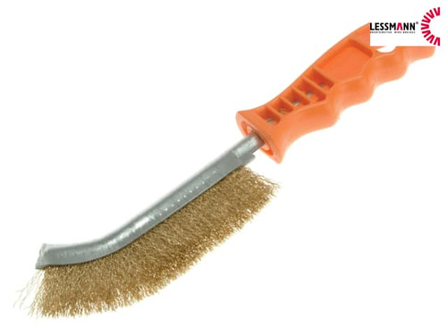Lessmann - Universal Wire Brush 260mm x 28mm 0.3 Brass Wire