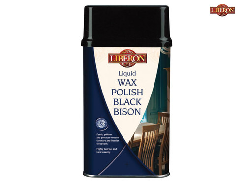 Liberon - Liquid Wax Polish Black Bison Georgian Mahogany 500ml