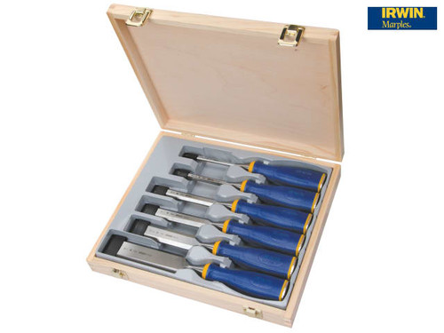 IRWIN Marples - MS500 All-Purpose Chisel ProTouch Handle Set of 6