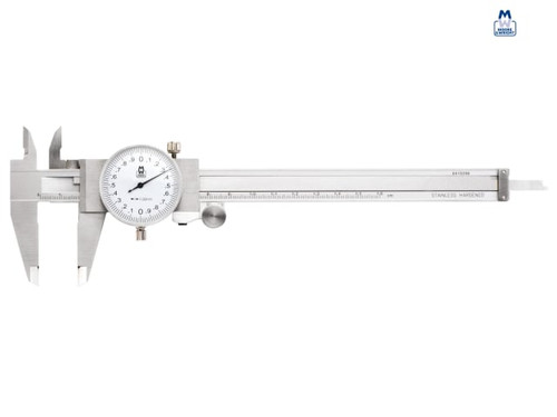 Moore & Wright - Dial Caliper White Face 0-150mm