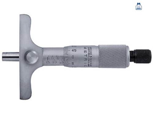 Moore & Wright - 890M Fix Type Depth Micrometer 0-25mm/0.01mm
