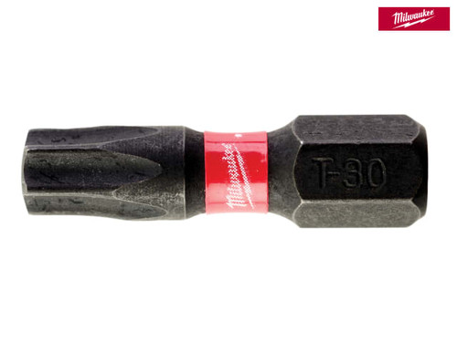 Milwaukee - SHOCKWAVE™ Impact Duty Bits TX30 25mm (Pack 25)