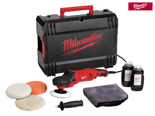 Milwaukee - AP 14-2 200ESET Polisher Set 200mm 1450W 240V