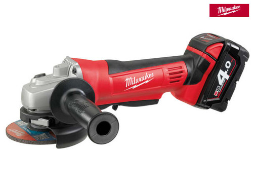 Milwaukee - HD18 AG-402 Angle Grinder 115mm 18V 2 x 4.0Ah Li-ion