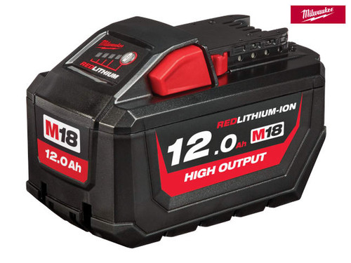 Milwaukee - M18 HB12 HIGH OUTPUT™ Slide Battery Pack 18V 12.0Ah Li-ion