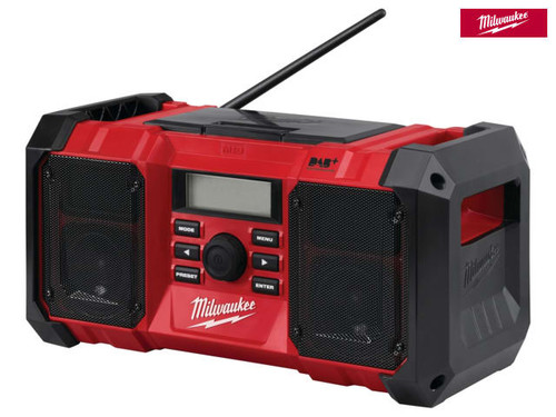 Milwaukee - M18 JSRDAB-0 DAB Digital Jobsite Radio 18V Bare Unit