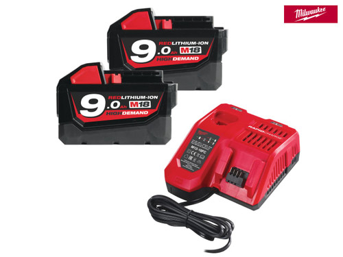 Milwaukee - M18 NRG-902 Energy Pack 18V 2 x 9.0Ah Li-Ion