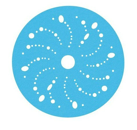 3M 325U Hookit Abrasive Blue Disc, Multi Hole, P240 Grit, 150mm Pack of 100 - 3M 51377
