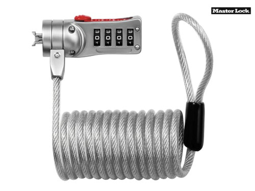 Master Lock - Combi Computer Cable Lock 1.8m x 5mm