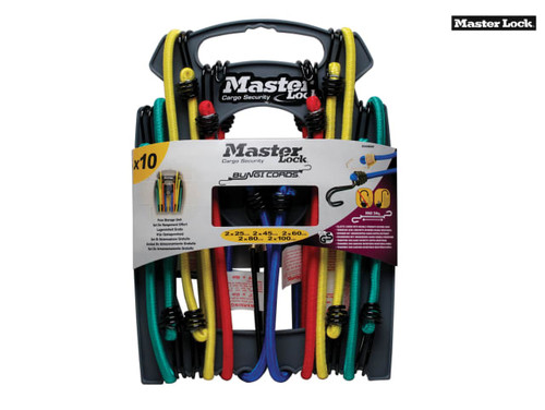 Master Lock - Twin Wire Bungee Organiser 10 Piece