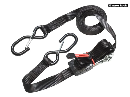 Master Lock - Ratchet Tie-Down S Hooks 4.25m 4 Piece