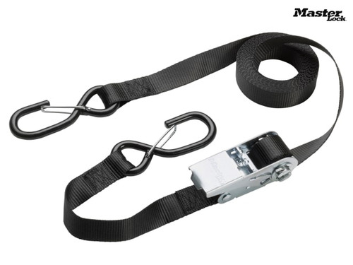 Master Lock - Ratchet Tie-Down S Hooks 5m