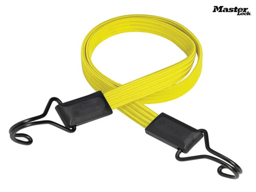 Master Lock - Flat Bungee 100cm Yellow Double Hook