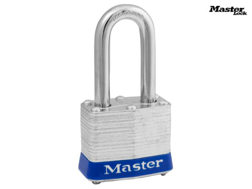 Master Lock - Laminated Steel 38mm Padlock 4-Pin - 38mm Shackle