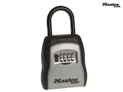 Master Lock - 5400E Portable Shackled Combination Key Lock Box (Up To 3 Keys)