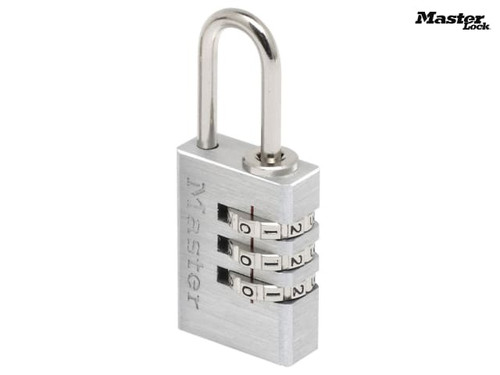 Master Lock - Aluminium 20mm 3-Digit Combination Padlock