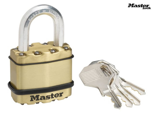 Master Lock - Excell™ Brass Finish 45mm Padlock 4-Pin