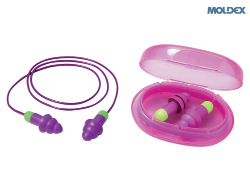 Moldex - Rockets® Corded Reusable Earplugs (50 Pairs) SNR 30 dB