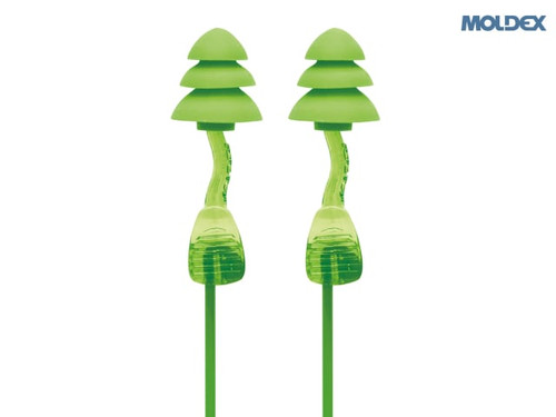 Moldex - Corded Reusable Twisters® Trio Earplugs SNR 33 dB