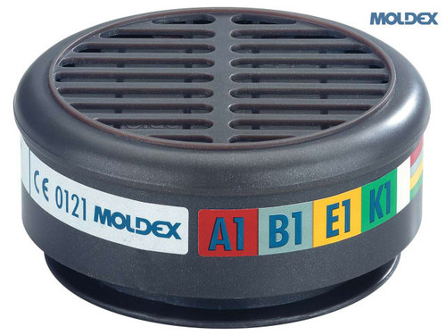 Moldex - ABEK1 Gas Filter For 8000 Half Mask (Wrap of 2)