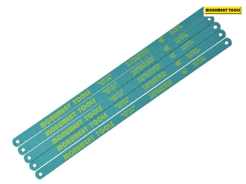 Monument - 1925P Hacksaw Blades 300mm (12in) x 24tpi Pack 5