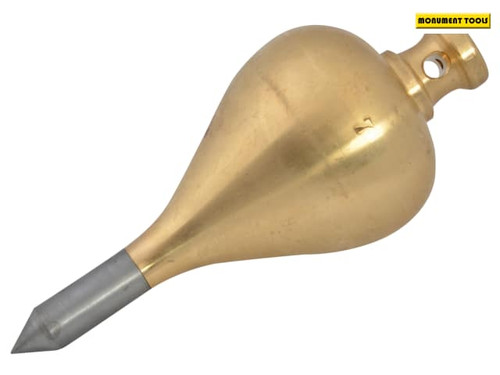 Monument - 254T Brass Plumb Bob 450g (16oz) Size 7