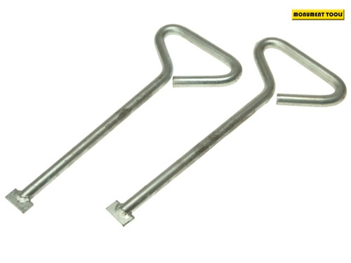 Monument - MLK24 Manhole Cover Lift Keys (Pack of 2) 609mm (24in)