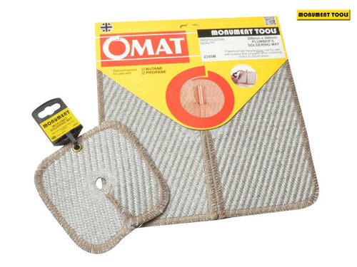 Monument - OMAT Soldering & Brazing Pad Twin Pack 305mm (12in) & 150mm (6in)