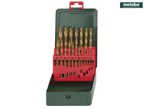 Metabo - HSS-Tin Drill Bit Set 19 Piece
