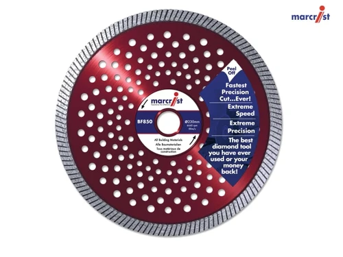 Marcrist - BF850 SilentMAX Ultimate Turbo Diamond Blade 125 x 22.2mm