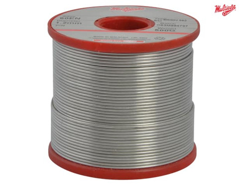 Multicore - WK618 60/40 Solder 1.2mm Diameter 0.5k Reel