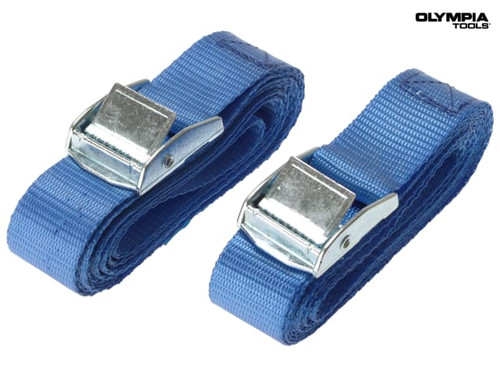 Olympia - Cam Buckle 25mm x 2.5m (1in x 100in) 2 Piece