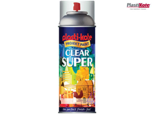 PlastiKote - Super Gloss Spray Clear 400ml
