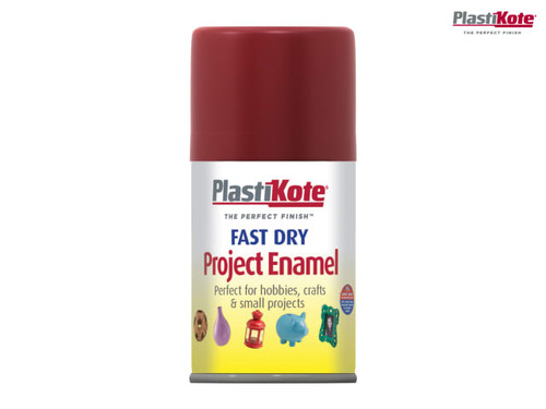 PlastiKote - Fast Dry Enamel Aerosol Metallic Red 100ml