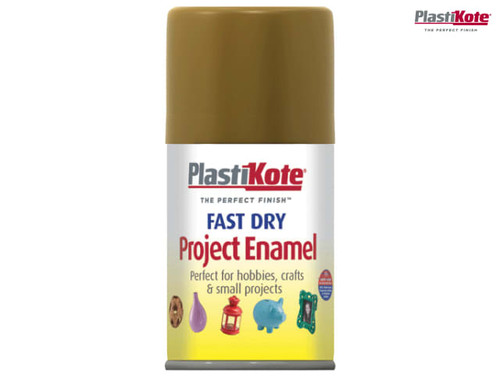 PlastiKote - Fast Dry Enamel Aerosol Antique Gold 100ml