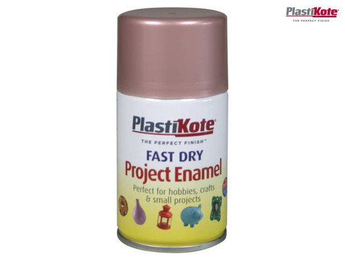 PlastiKote - Fast Dry Enamel Aerosol Rose Gold 100ml