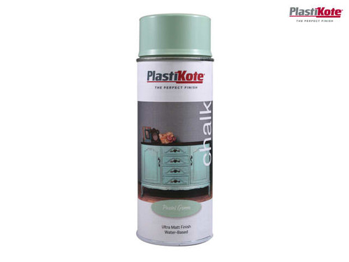 PlastiKote - Chalk Finish Spray Pastel Green 400ml