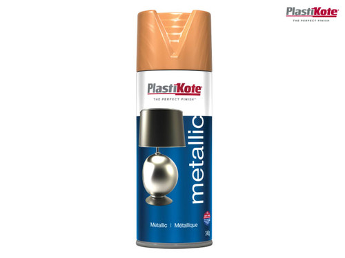PlastiKote - Metallic Spray Flat Copper 400ml