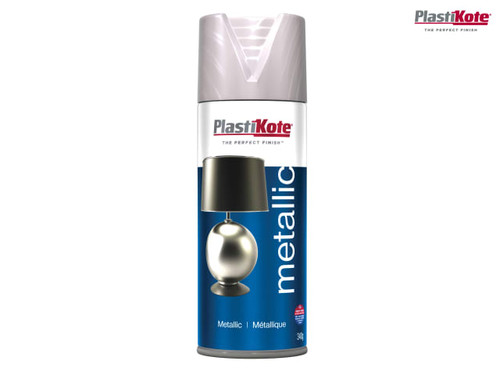PlastiKote - Metallic Spray Brushed Nickel 400ml